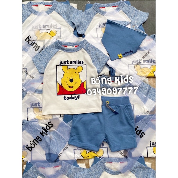 Bộ Hè Bé Trai Gấu Pooh C&amp;A