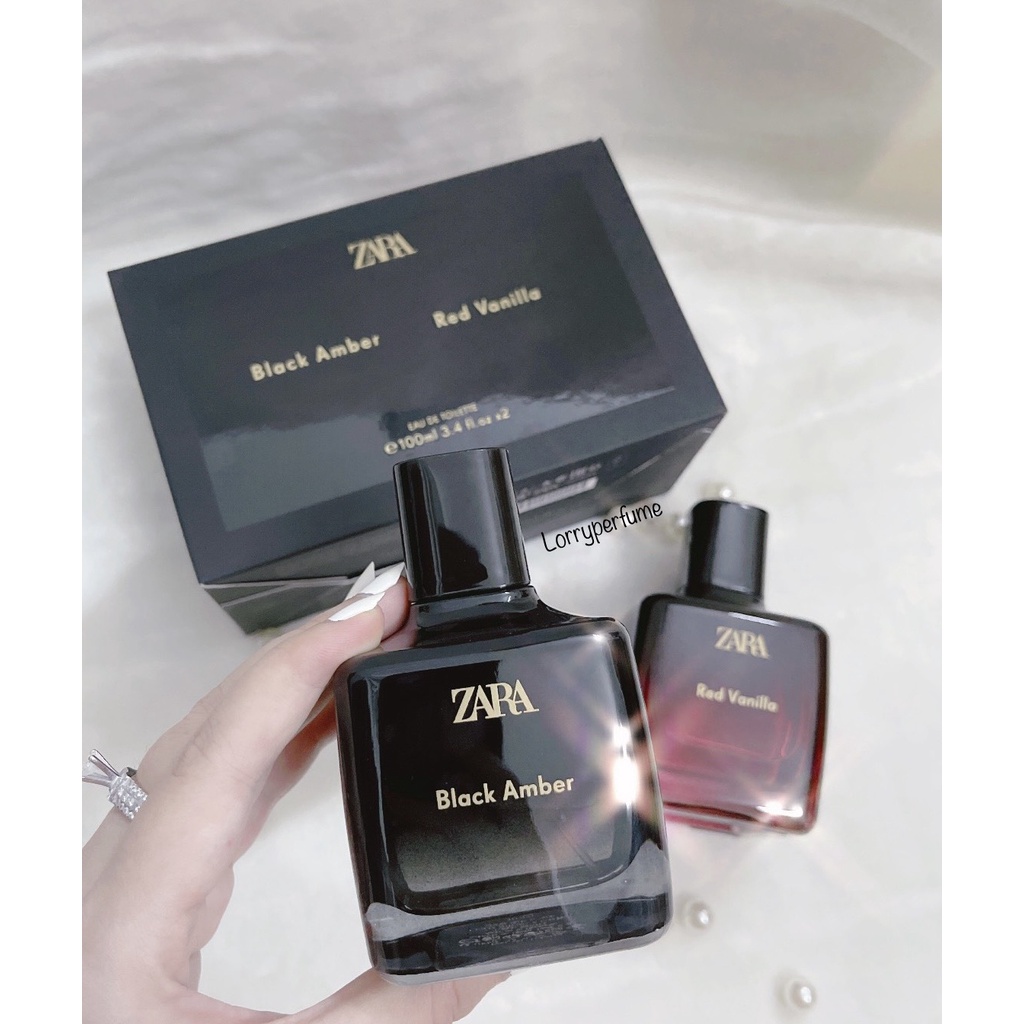Set Nước Hoa ZARA Red Vanilla Black Amber ( 100ml mỗi chai ) Chính Hãng | BigBuy360 - bigbuy360.vn