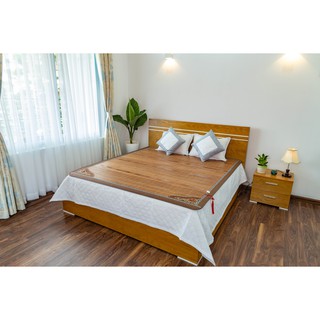 CHIẾU TRÚC 1.8mx2m VÂN GỖ CAO CẤP