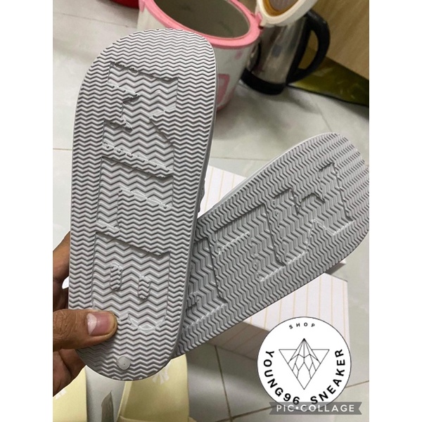 |Full Box| Dép ML.B Chunky mound dia monogram màu Xám
