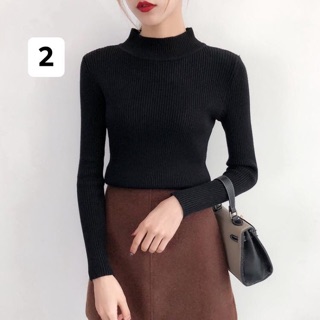 ÁO LEN CỔ 3 PHÂN HÀNG QUẢNG CHÂU CHẤT ĐẸP