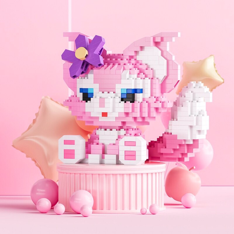 Lego nhân vật hoạt hình MICRO BRICK, khối lắp ráp nhân vật hoạt hình dành cho người lớn và trẻ em