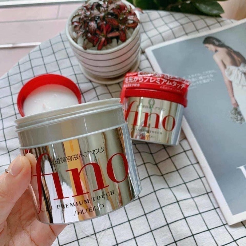 [Hàng_Nhật] Kem Ủ Và Hấp Tóc Fino Shiseido Nhật Bản 230G