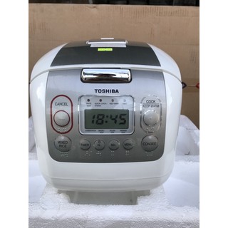 Nồi cơm điện tử toshiba 1 lít rc-10nmfvn hàng trưng bày thanh lú giảm giá