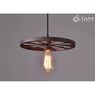 Đèn thả trần bánh xe đạp đơn DLTT