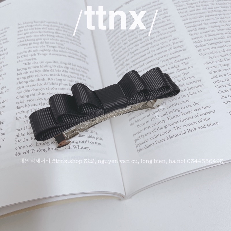 KẸP TÓC NƠ 3 TẦNG ĐỦ SIZE 🔅FREESHIP🔅