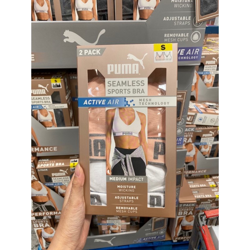 (Hàng Mỹ 🇺🇸) SET ÁO TẬP BRA PUMA SIZE M