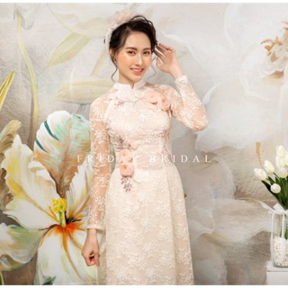 Mấn đơn đính hoa voan