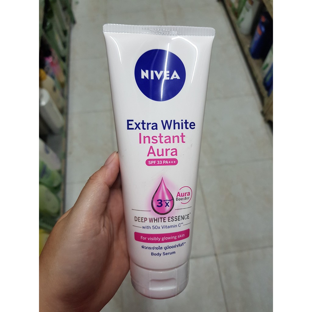 serum Nivea Extra White Instant Aura SPF33 180ml