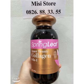 (date 2025) Viên uống Collagen 6 in 1 Spring Leaf Inner Beauty 180 viên của Úc