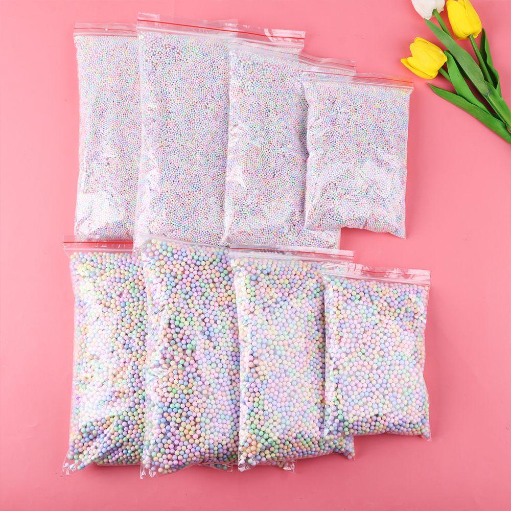 Quả Cầu Xốp Polystyrene Styrofoam Nhiều Màu Sắc Dùng Làm Đồ Thủ Công DIY