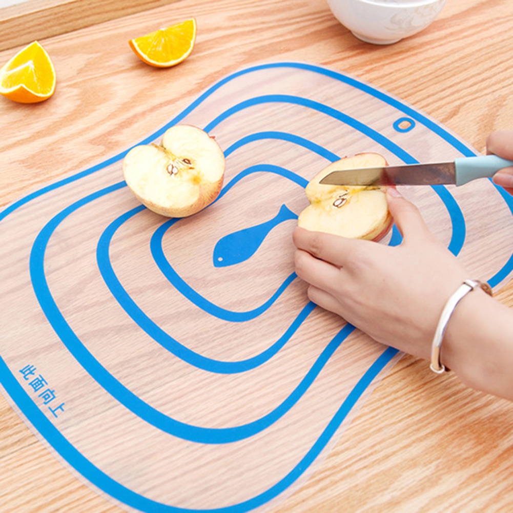 Thớt trong suốt chống trượt linh hoạt tiện dụng cho nhà bếp