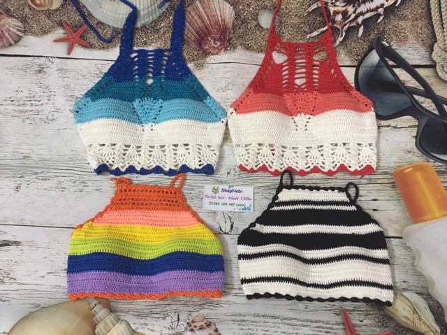 Bikini móc len (lướt qua để xem thêm mẫu)