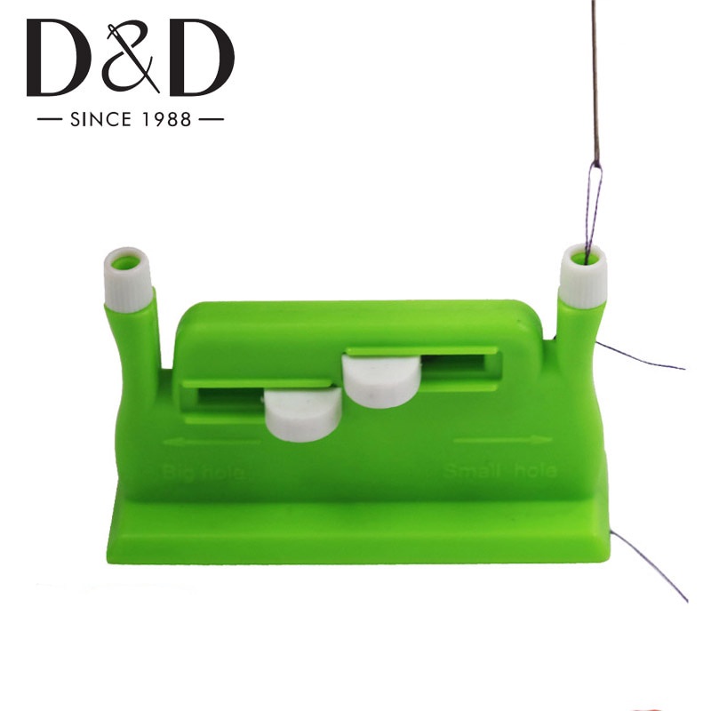 1 Dụng Cụ Xỏ Chỉ Hai Đầu Kèm 2 Đầu Kim Tiện Dụng DIY