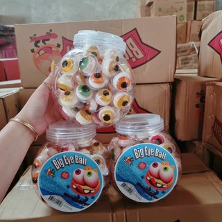 kẹo con mắt dẻo big eye ball 50 viên