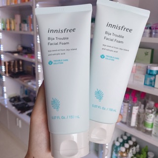 Sữa Rửa Mặt Innisfree Bija Chuyên Da Dầu Mụn