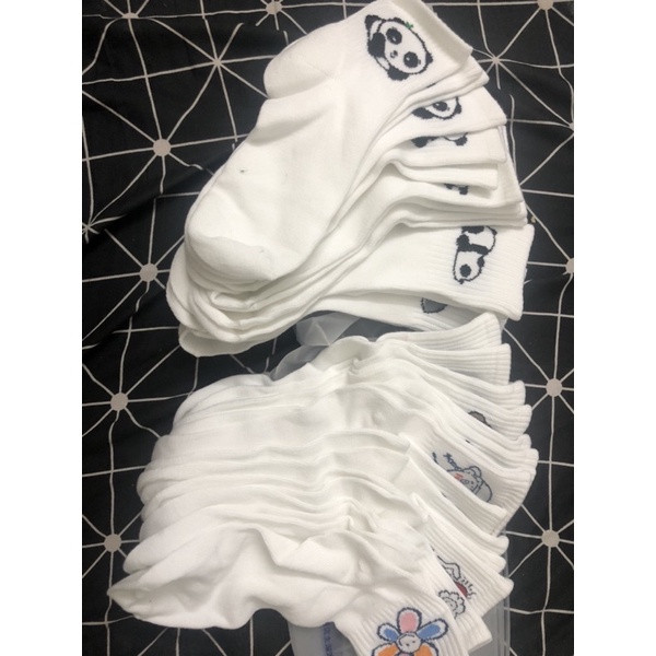 Set 10 tất lộn xộn mẫu( ảnh tự chụp)