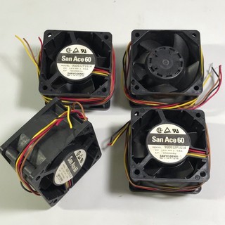 QUẠT TẢN NHIỆT 6 cm 12 V 1.5 A, Sanyo Deknki gió siêu mạnh.