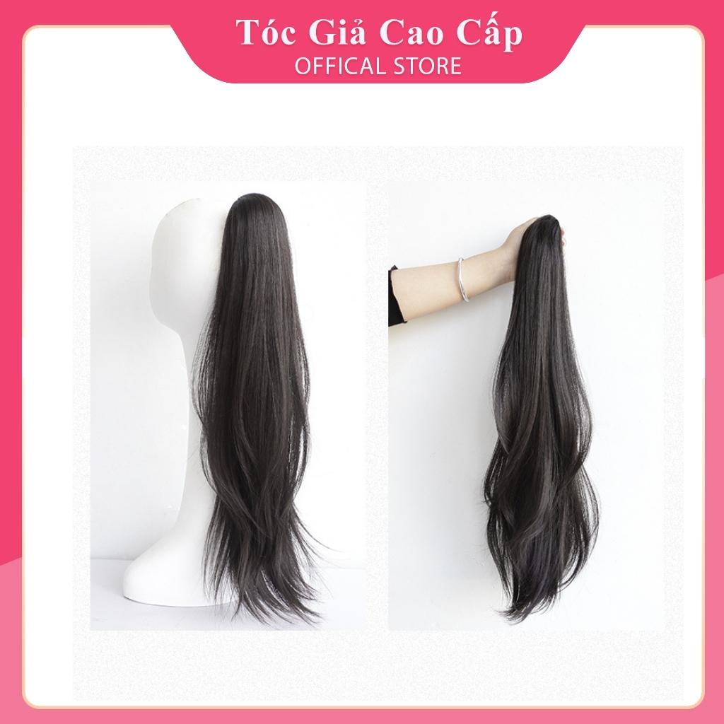 Tóc giả ngoặm mini cúp lơi tự nhiên, sợi tơ đẹp, DW76