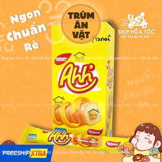 Bánh xốp phô mai Richeese Ahh Triple [Trùm ăn vặt Hà Nội]