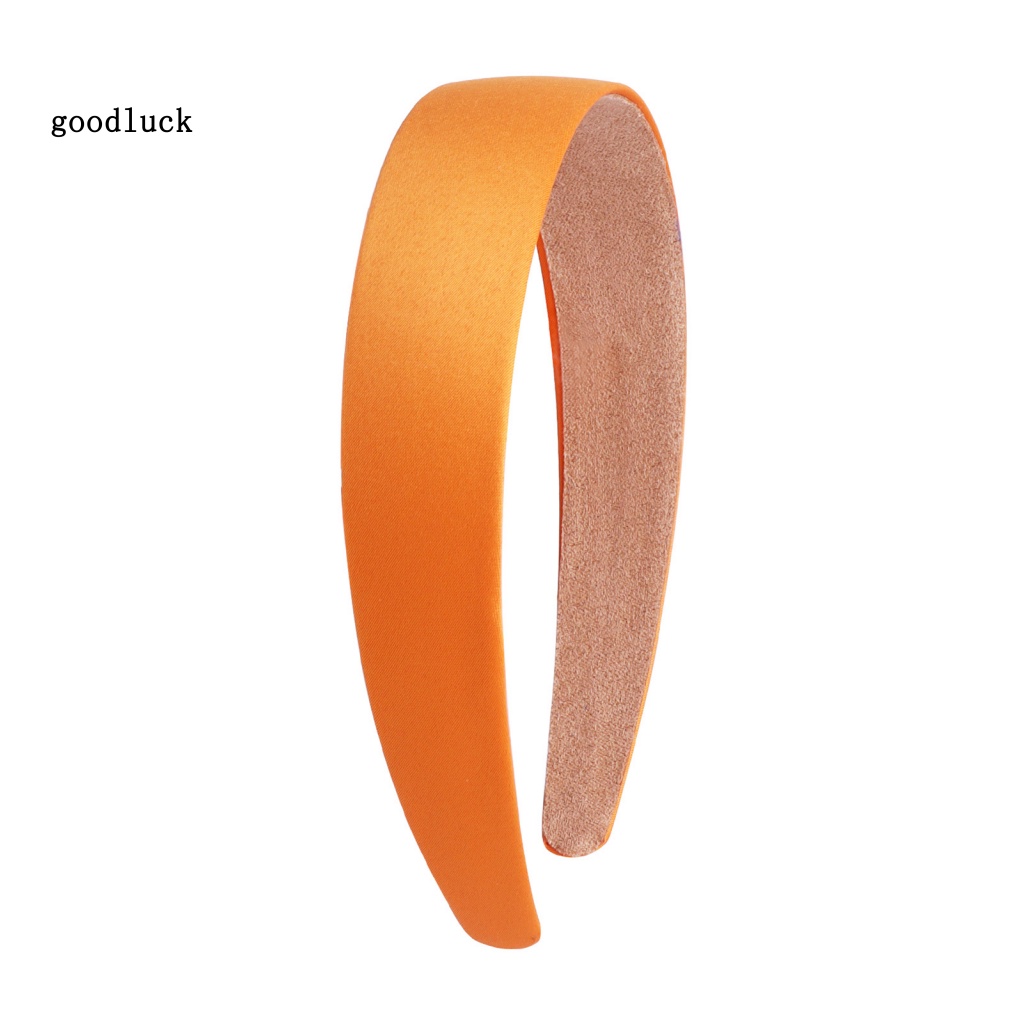 Chúc may mắn| Băng Đô Cài Tóc Màu Trơn 3cm Độ Bền Cao