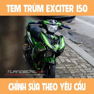 Tem Trùm Exciter 150 Ducati Candy Đẹp