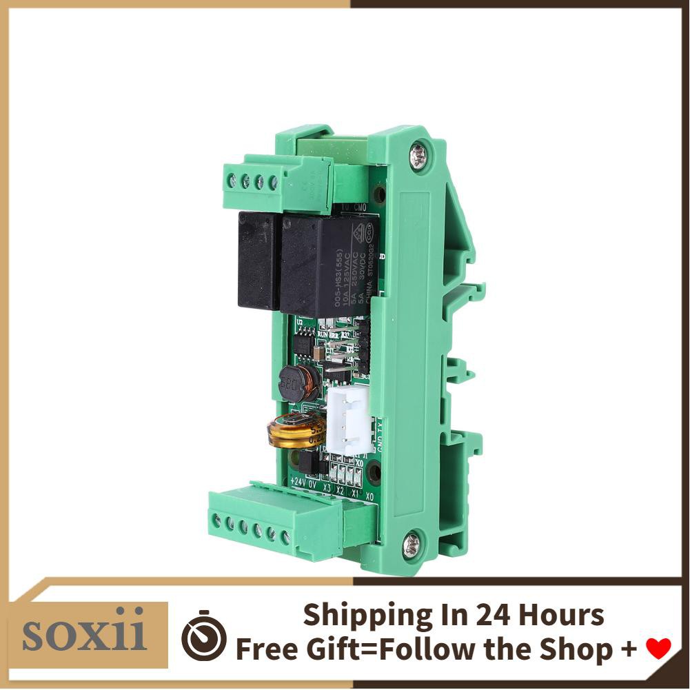 Soxii FX2N-6MR Industrial Control Board PLC Programmable Controller 30V Free Shipping