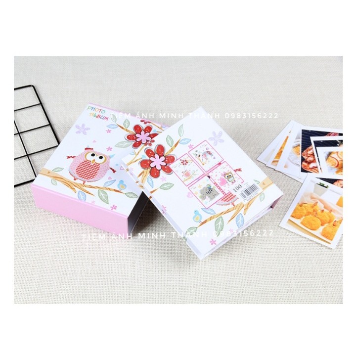 Album có hộp bỏ 100 ảnh 10x15