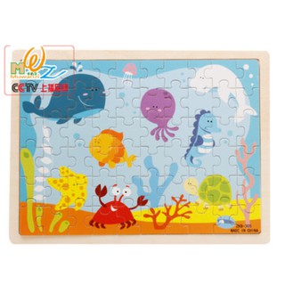 Xếp hình gỗ 60 miếng