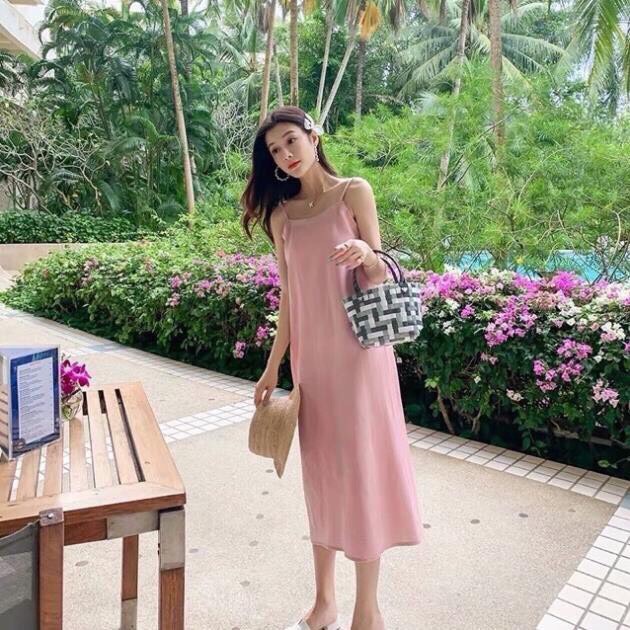 đầm maxi nữ, thiết kê khoét lưng