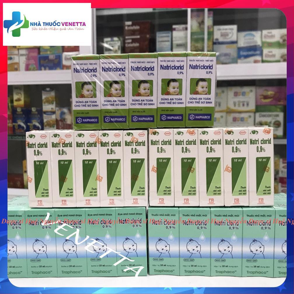 (Chính hãng )10 lọ Nước muối sinh lý Natri Clocid 0,9% của Traphaco, Sài Gòn, Hải Phòng