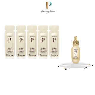 Tinh Chất Sâm Núi Dưỡng Da Chống Lão Hoá Whoo Nutritive Esential Ampoule Concentrate 1ml