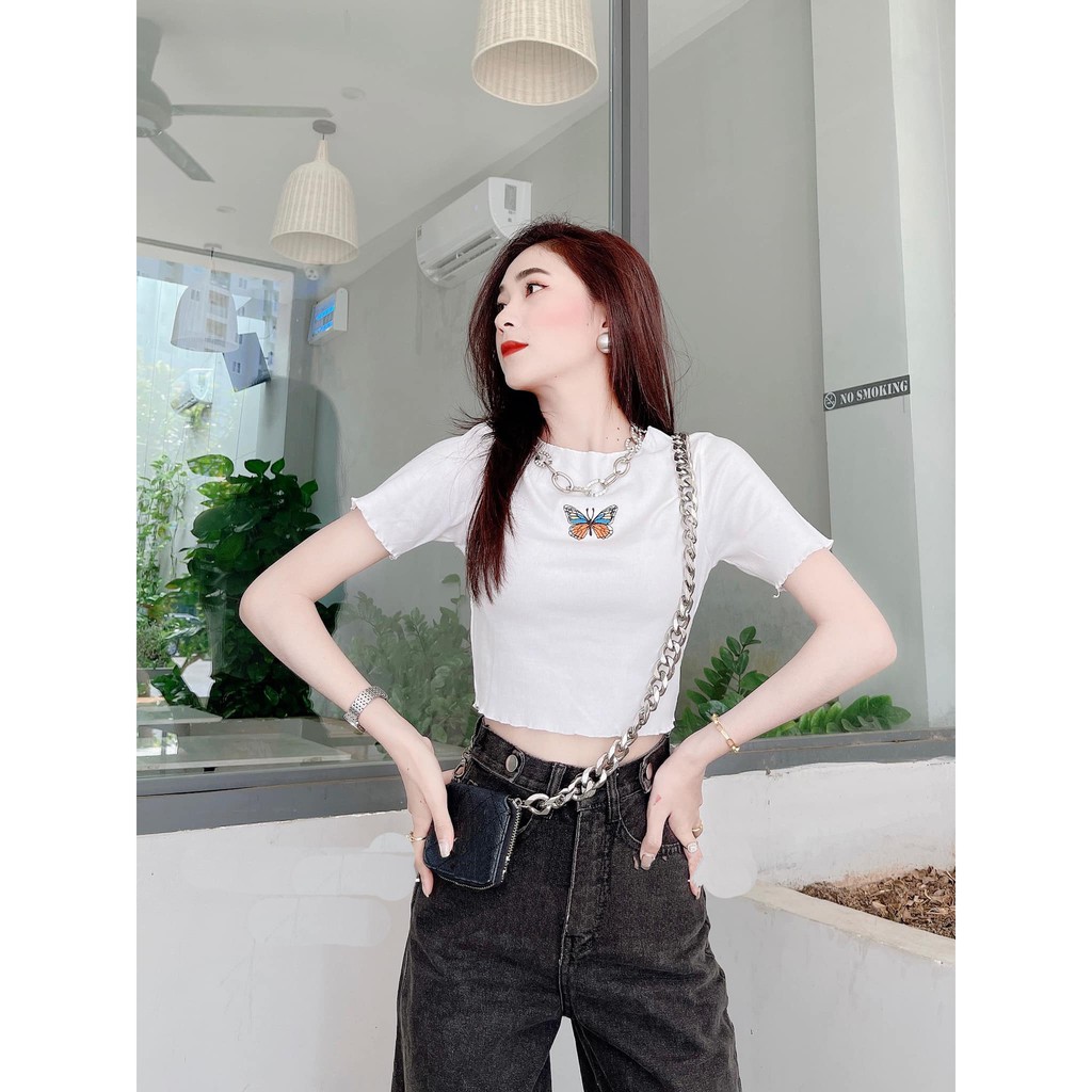 [ NY63 ] QUẦN JEAN ỐNG RỘNG NỮ LƯNG CAO LAI TUA PHỐI 2 CẠP CHỈNH MÀU XÁM ĐEN CAO CẤP NITI ĐỦ SIZE S, M, L SIÊU XỊN SÒ