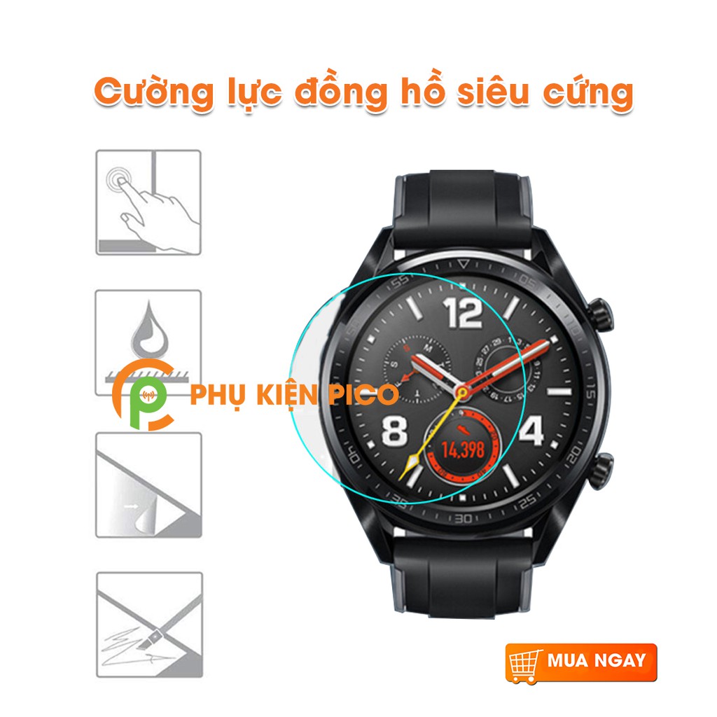 Kính cường lực đồng hồ Huawei Watch GT Active chính hãng GOR - Dán màn hình Watch GT Active