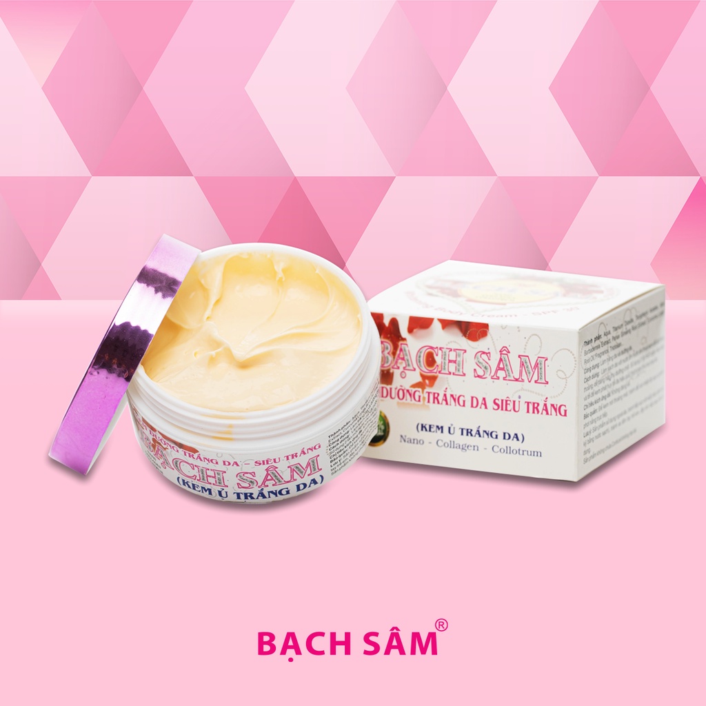 Kem Dưỡng Trắng Da Siêu Trắng Bạch Sâm Z3 250g