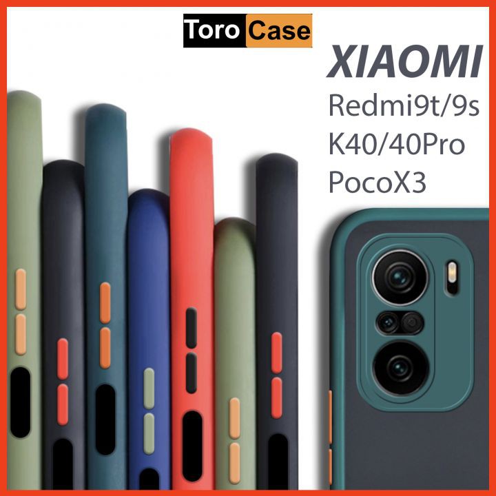 Ốp lưng Xiaomi - Ốp lưng Redmi 9T,9s, K40/K40Pro, Pocox3  - Ốp lưng nhám nhựa PC chống bẩn
