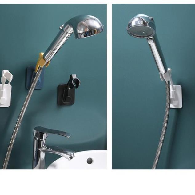 Giá đỡ vòi hoa sen dán tường xoay 360 độ, giá treo vòi hoa sen tiện dụng
