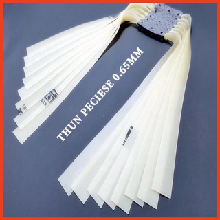 10 Thun ná cao su, Dây ná cao su màu trắng, thun ná chính hãng màu trắng precise 0.65mm độ chính xác cao, siêu bền -1122