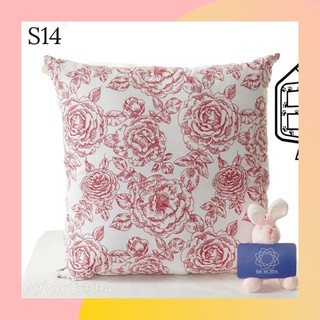 Combo 3 gối tựa lưng sofa hoa văn Êm House 40x40