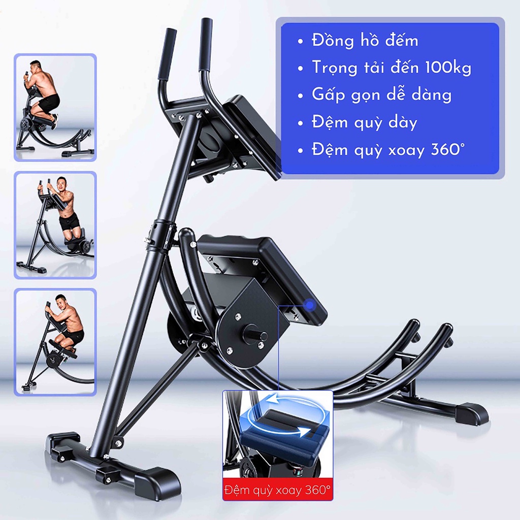 Máy Tập Cơ Bụng Cao Cấp Đốt Cháy Calo Tại Nhà, Máy Gập Cơ Bụng Tại Nhà Giúp Tăng Cơ Giảm Mỡ