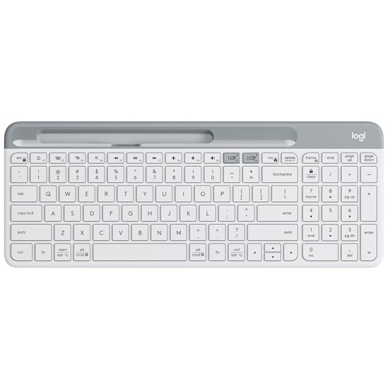 Bàn phím không dây Wireles, Bluetooth Logitech K580 trắng