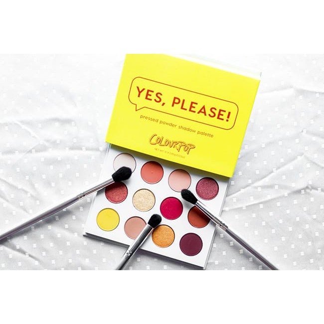 Phấn Mắt Colourpop Yes, Please! Pressed Powder Shadow Palette