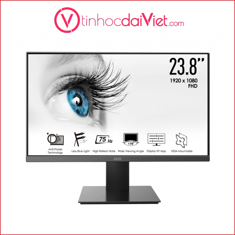 Màn Hình Máy Tính MSI Pro MP241X (24 inch/FHD/VA/75Hz)