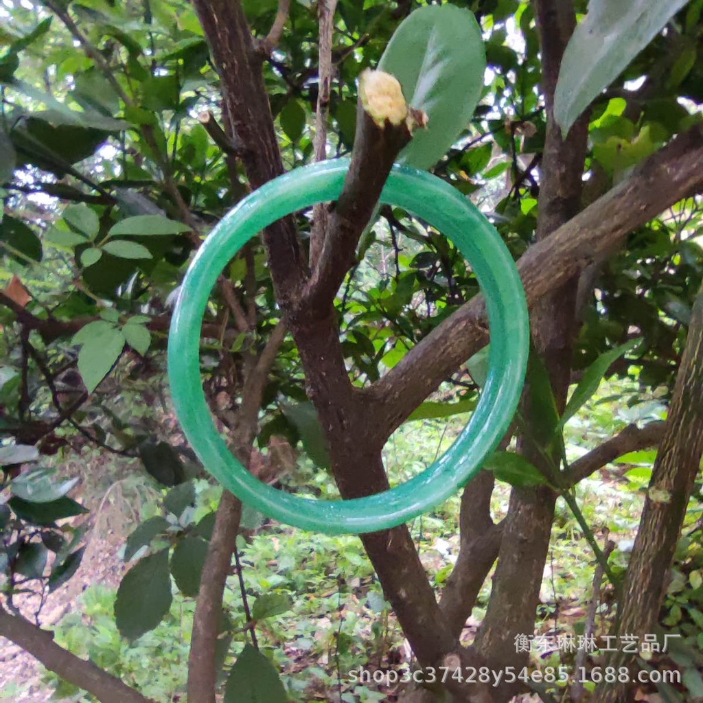 Vòng Đeo Tay 56 Chi Tiết Hạt Ngọc Thạch Trong Suốt Phong Cách Trung Hoa