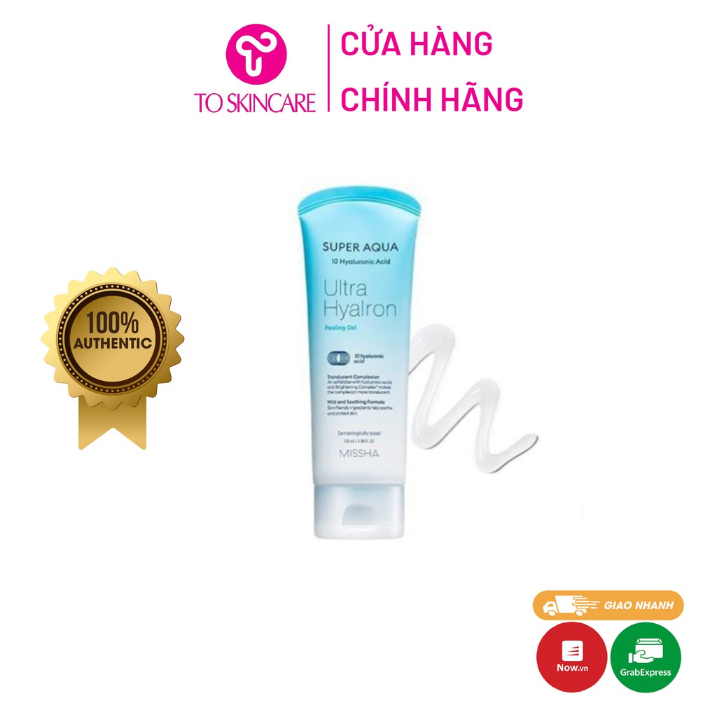 Tẩy Da Chết Missha Super Aqua Ultra Hyalron Peeling Gel 100ml