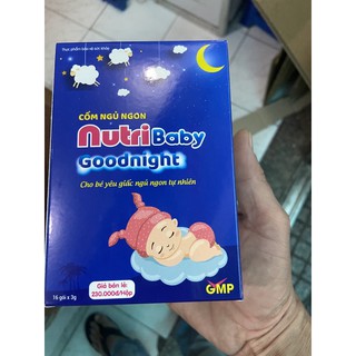 Nutribaby Goodnight- Cho Bé Yêu Giấc Ngủ Ngon, ngủ sâu giấc hơn