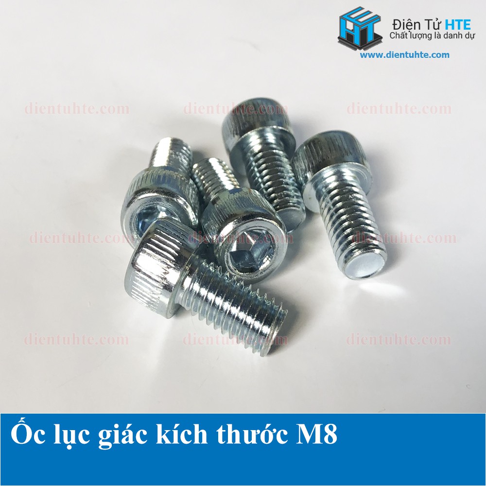 Ốc (Bulon) lục giác chìm M8