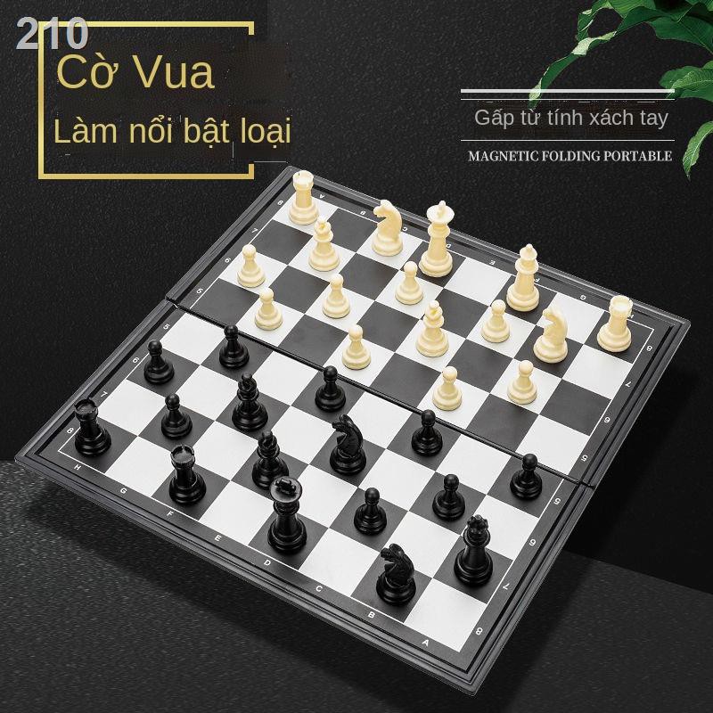 ☽♝Cờ vua Bộ từ Mới bắt đầu Cuộc thi đào tạo học sinh tiểu Trò chơi xếp hình Gấp bảng lớn
