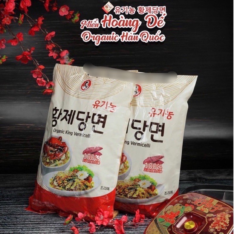 [ TÚI 1KG KHỔNG LỒ] Miến hoàng đế  làm bằng khoai lang nhập khẩu Hàn Quốc Organic King Vermicelli