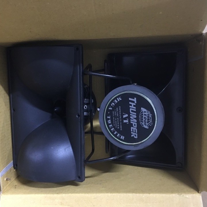 [Bộ 2 Loa] BỘ LOA Treble AT 27 nghe thêm lời cho dàn âm thanh Karaoke có kèm tụ